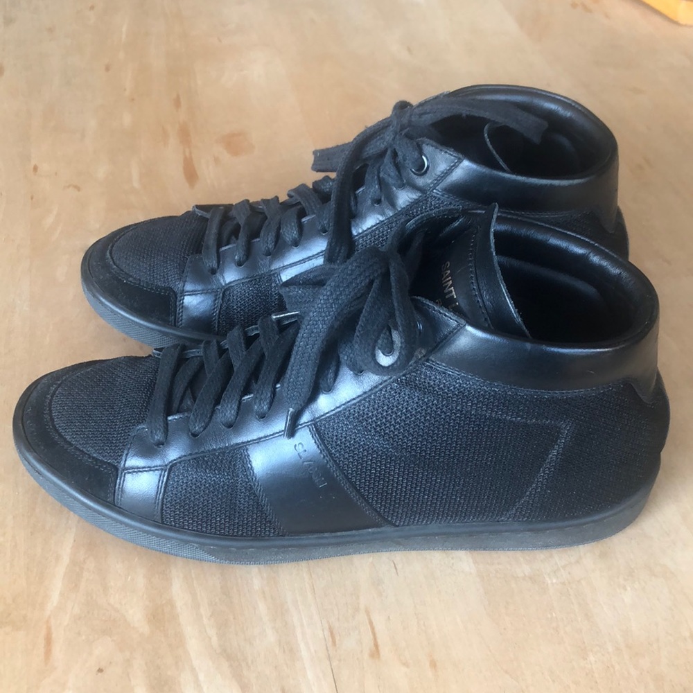 Saint Laurent High Top Trainers